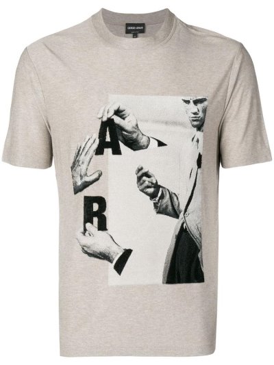 Beige Armani T Shirts 3XL Price In UAE Armani Offer